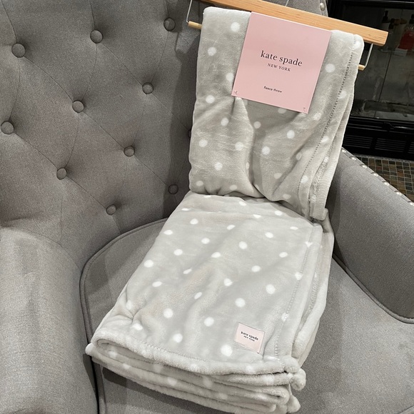 kate spade Other - Kate Spade Fleece Throw